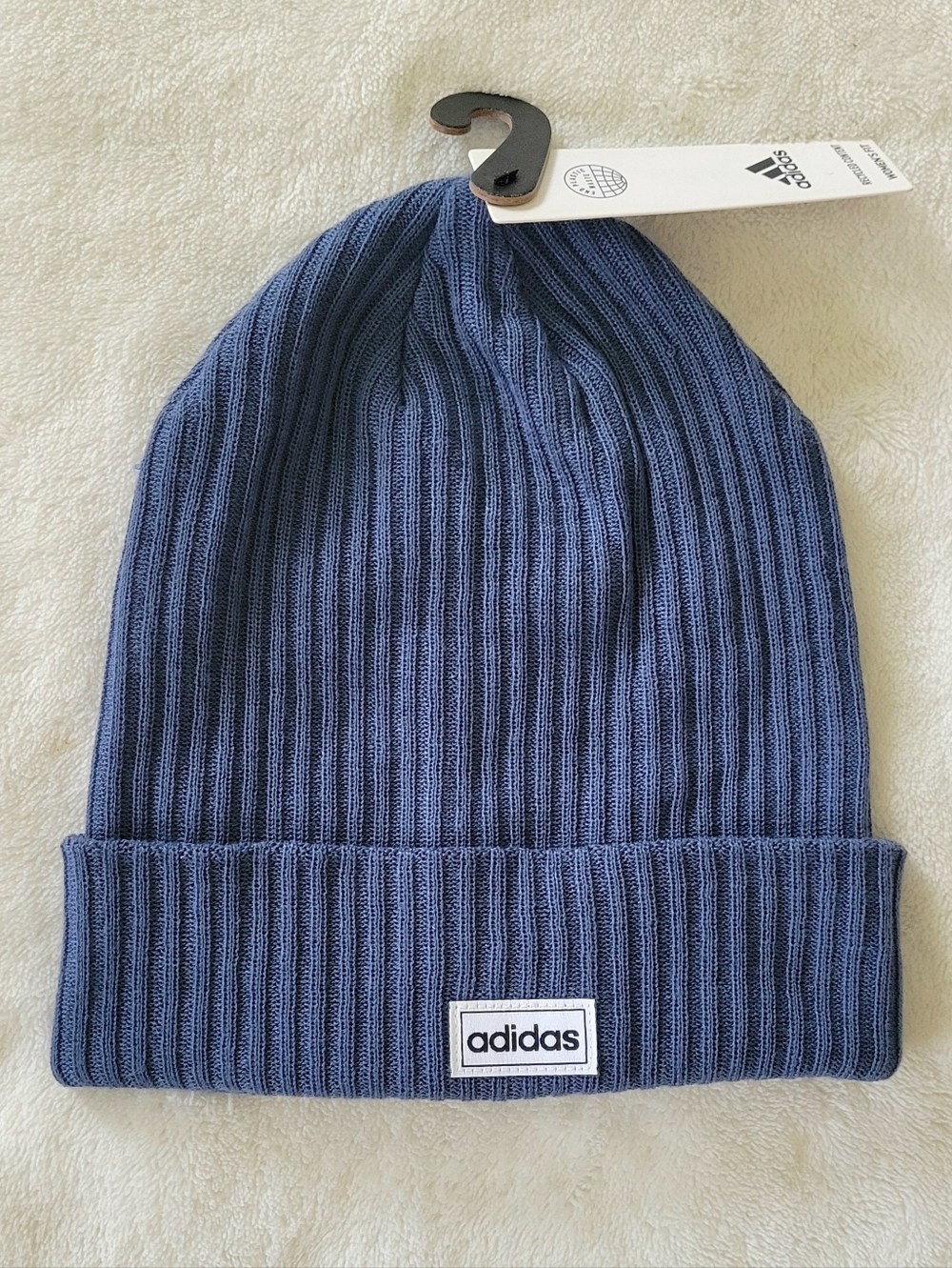 NWT Adidas Ribbed Cuffed Beanie